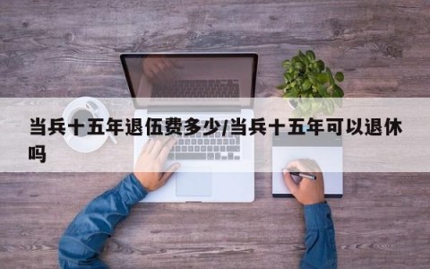 当兵十五年退伍费多少/当兵十五年可以退休吗