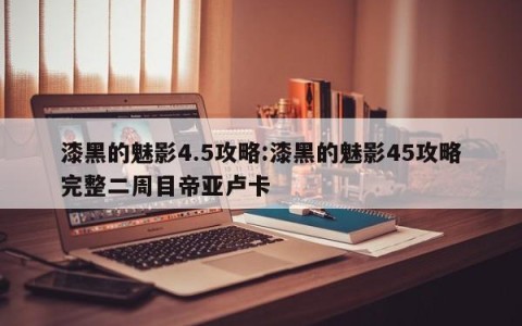 漆黑的魅影4.5攻略:漆黑的魅影45攻略完整二周目帝亚卢卡